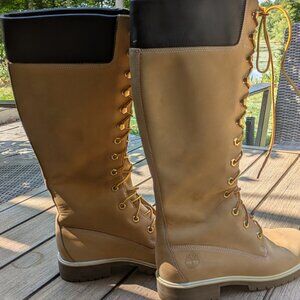 Women's Timberland® Premium 14-Inch Waterproof Boot - Wheat Nubuck